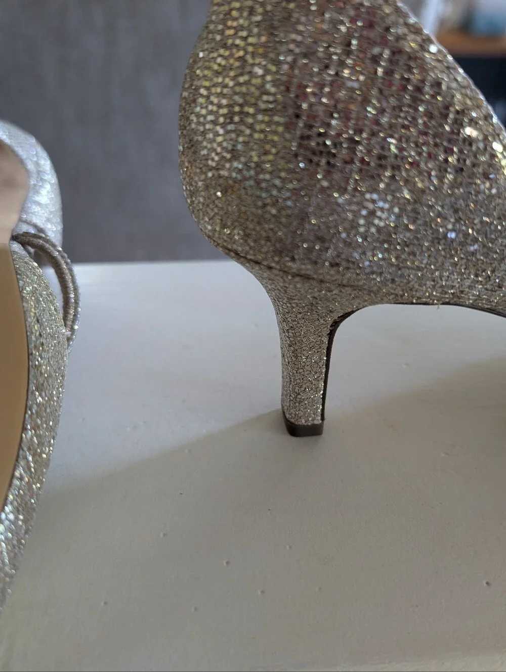 Gold Dressy Shoes